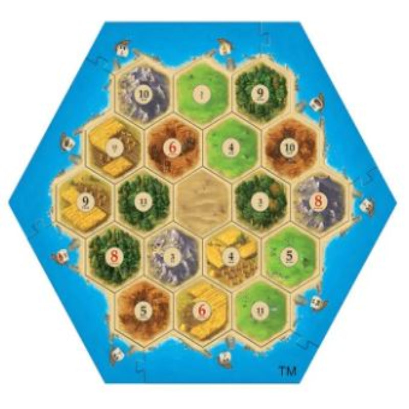 Catan Trade Build Settlers Board Game