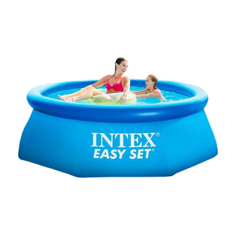 Intex 28120 10'x30" Easy Set Inflatable Swimming Pool Retail Outdoor Kids Large Round Family Swimming Pool