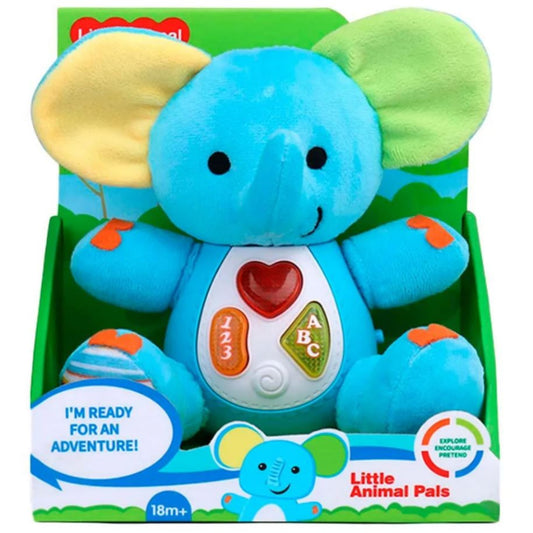 Generico Plush Elephant Activity Music And Light 20 cm