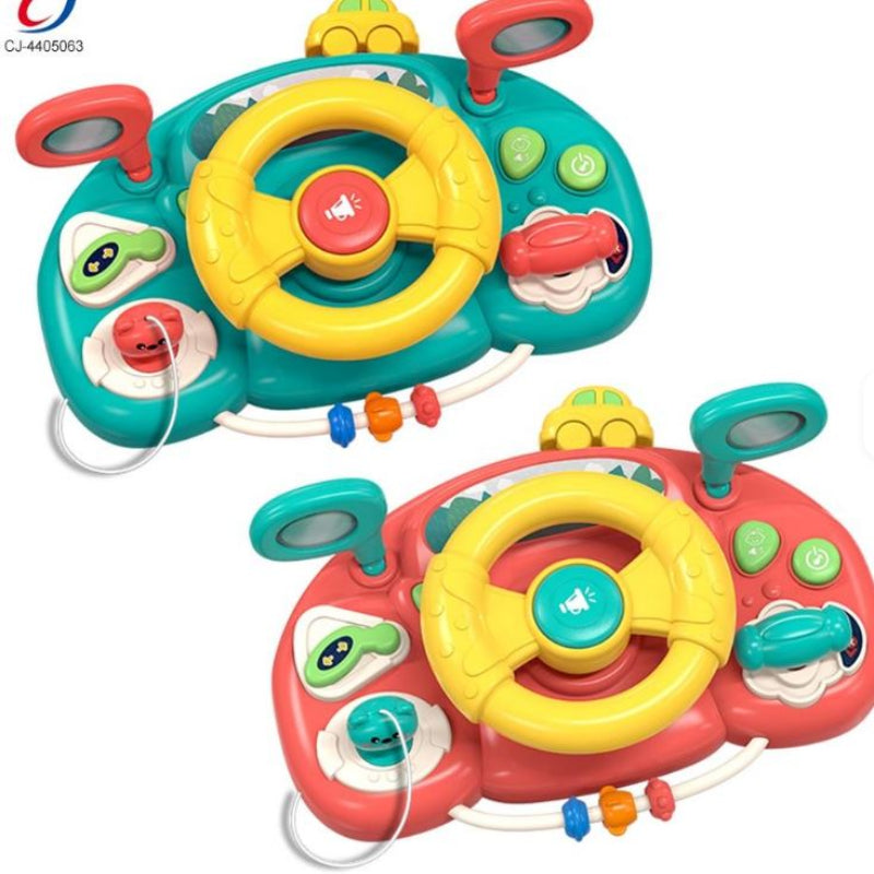 Steering Wheel Toy Simulated Driving Car Toy Kids