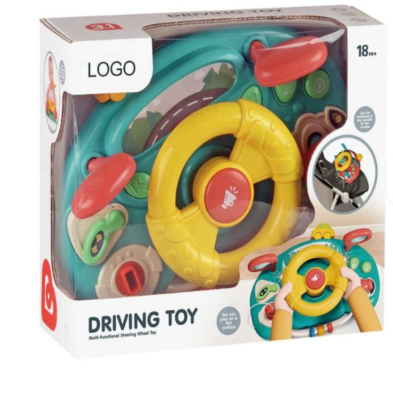 Steering Wheel Toy Simulated Driving Car Toy Kids