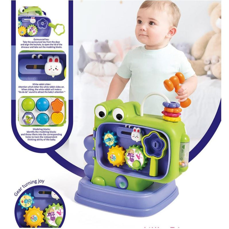 Dinosaur Whack-A-Mole Game, Mole Game Hammering Interactive Toys Pounding Toy With Sound And Light, Pounding Toddler Toys For Boys Girls And Kids