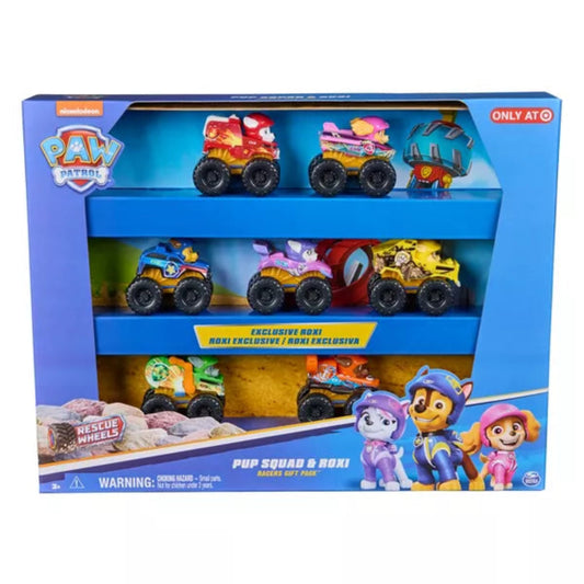 PAW Patrol Pup Squad Rescue Wheels Racers Gift Pack