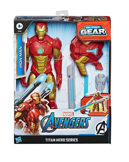 Hasbro Avengers Marvel Titan Hero Series Blast Gear Iron Man Action Figure