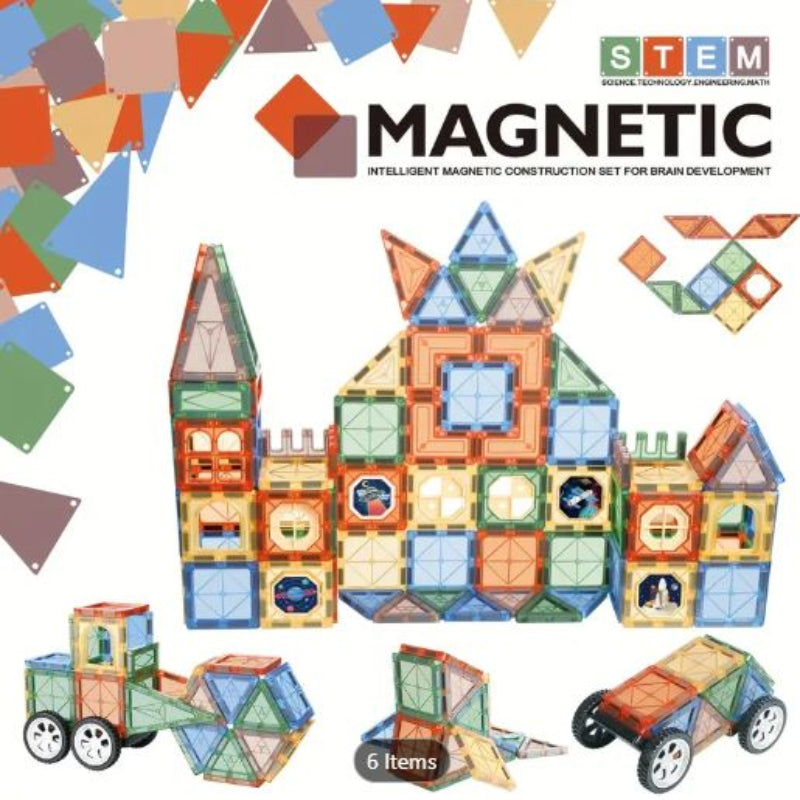 Magnetic Piece Combination 3D Diamond Magnetic Building Blocks 3-8 Years