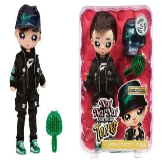 Na Na Na Surprise Teens Fashion Doll - Parker Scorch, 11" Soft Fabric Boy Doll, Dragon Inspired