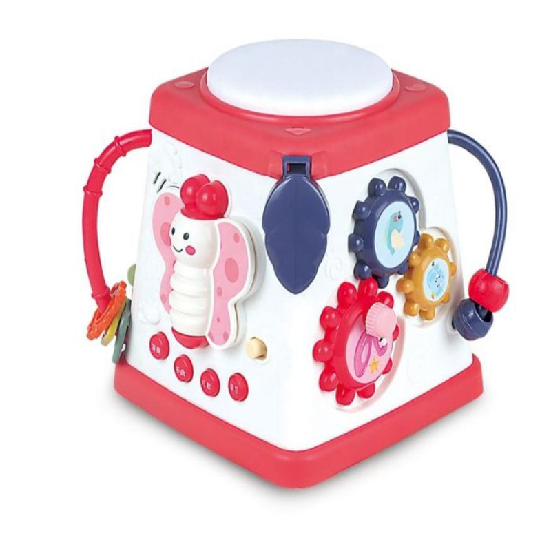 Multifunctional Early Learning Wisdom Musical Toy Drum Baby Activity Musical Cube