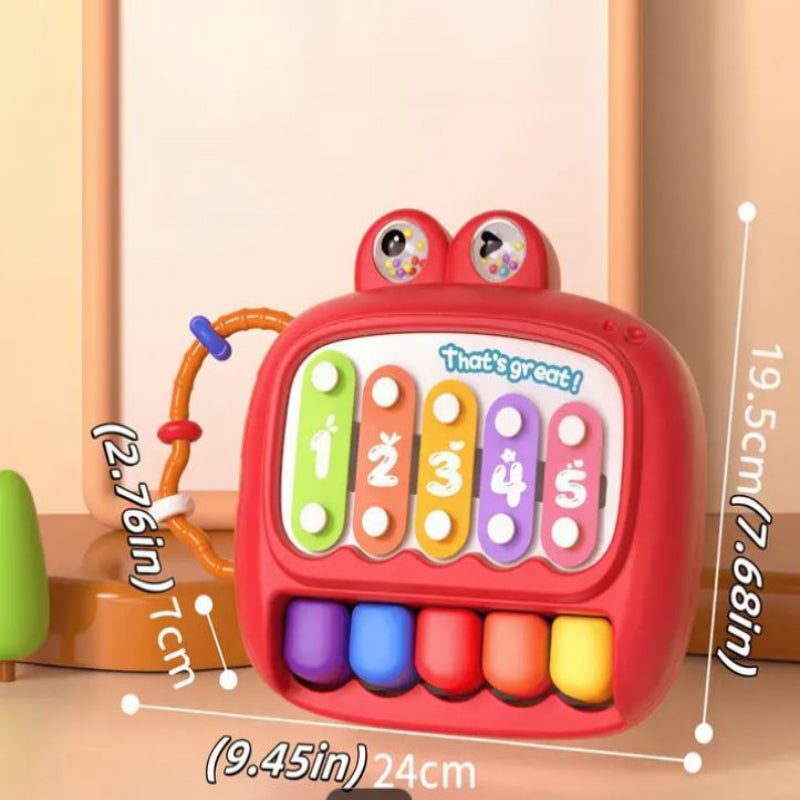 2-in-1 Interactive Youngsters' Piano Toy