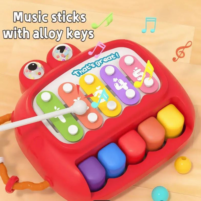 2-in-1 Interactive Youngsters' Piano Toy