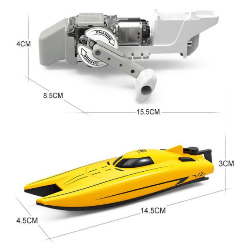 STEM New Power Handbetrieb ener Generator Propeller Racing Yacht Boat Toy