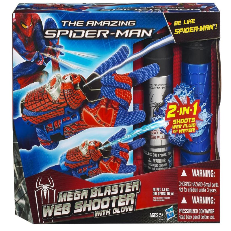 The Amazing Spider-Man Mega Blaster Web Shooter With Glove Set
