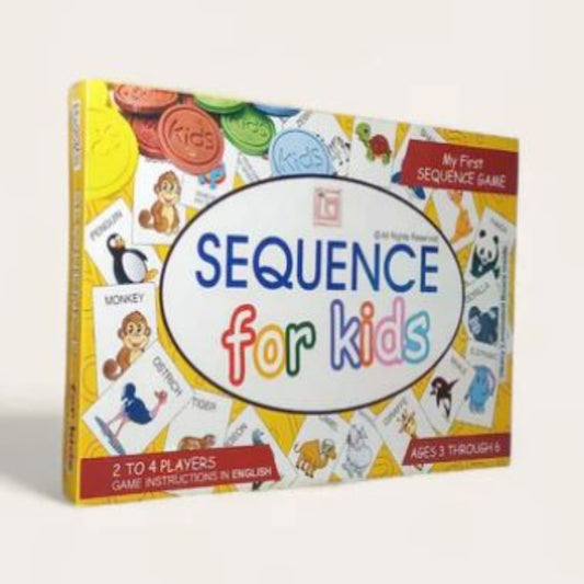 Sequence for Kids – Fun & Educational Board Game with Animal Characters