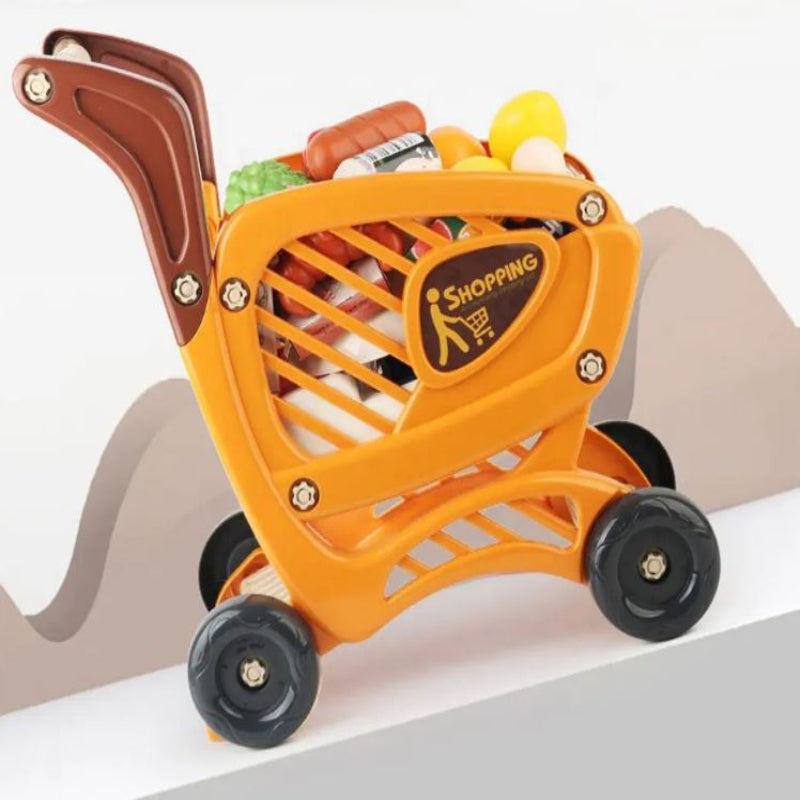 Trolley Toddler Shopping Cart Toy