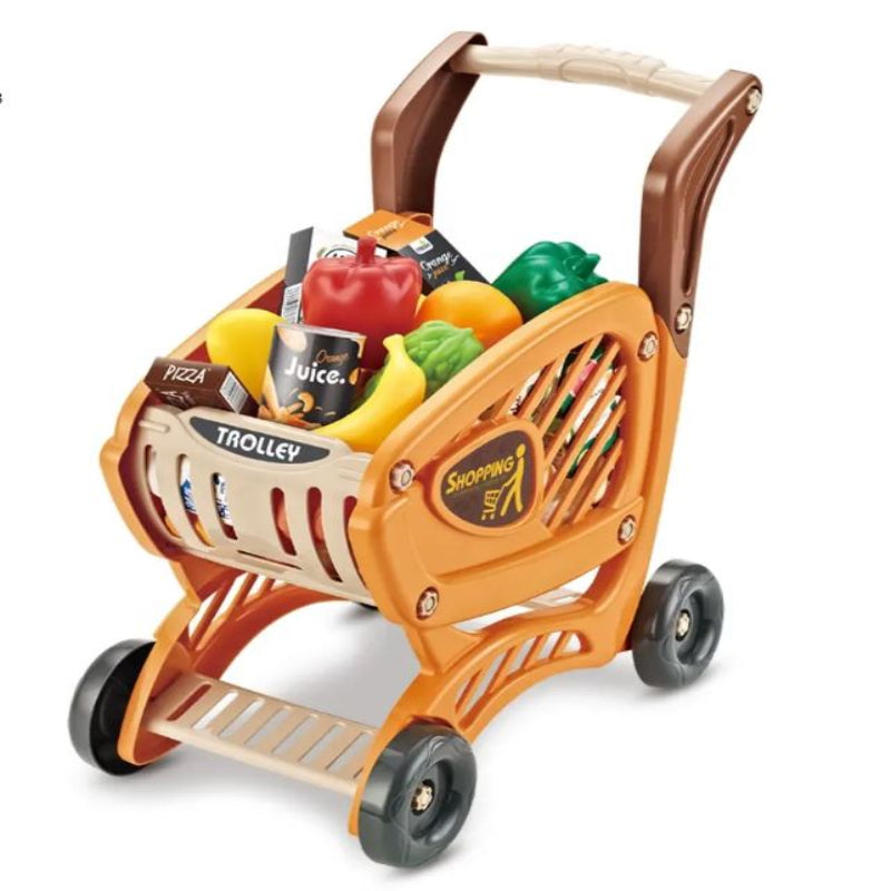 Trolley Toddler Shopping Cart Toy