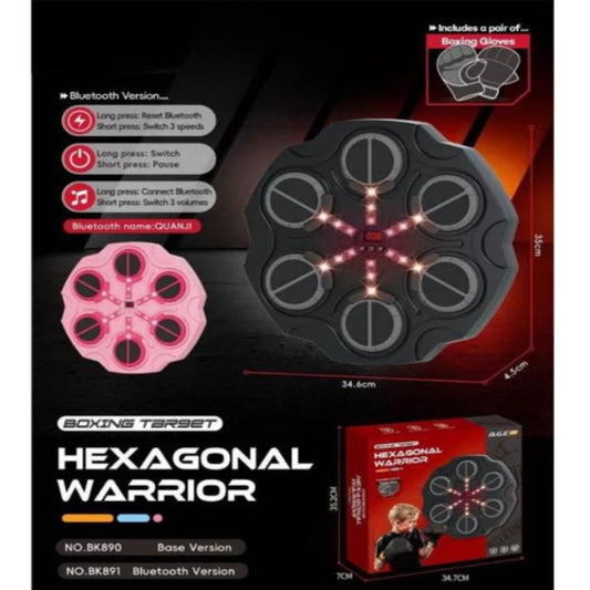 Interactive Music Boxing Target Machine – Electronic Punching Bag for Kids & Adults