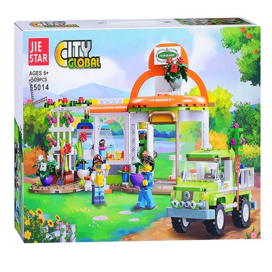 Constructor PRC Flower Shop, Parts 509 pcs