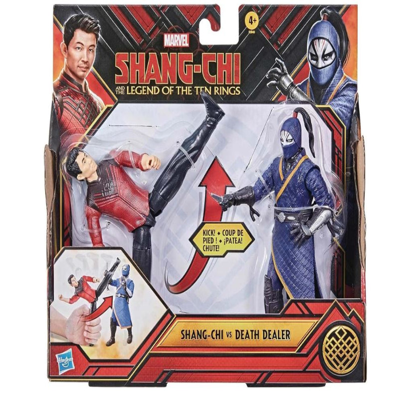Marvel Hasbro Shang-Chi and The Legend of The Ten Rings Action Figure Toys, Shang-Chi vs. Death Dealer 6-inch Battle Pack