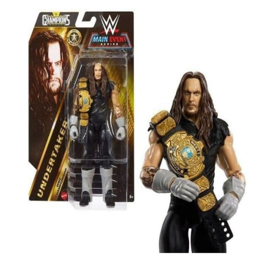 WWE Main Event Series Champions - 6-inch Articulated Figure - Undertaker Figures + Belt