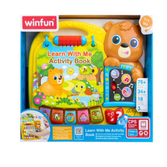 Winfun Learn With Me Activity Book