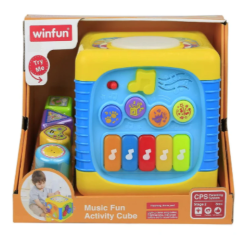 Winfun - Music Fun Activity Cube