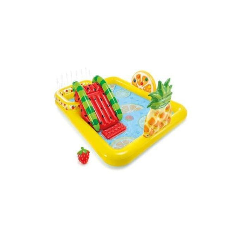Adlon Baby Inflatable Pool, Swimming Pool with Pump, Indoor & Outdoor Swimming Pool for Kids, Swim Center Family Lounge Pool (Fruit Design Swimming Pool)
