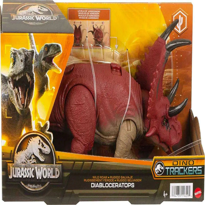 Jurassic World Dino Trackers Diabloceratops Action Figure [Wild Roar]