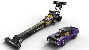 LEGO Speed Champions Mopar Dodge//SRT Top Fuel Dragster and 1970 Dodge Challenger T/A (76904)