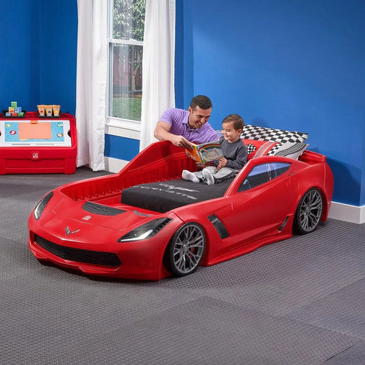 STEP 2 CORVETTE Z06 TODDLER TO TWIN BED