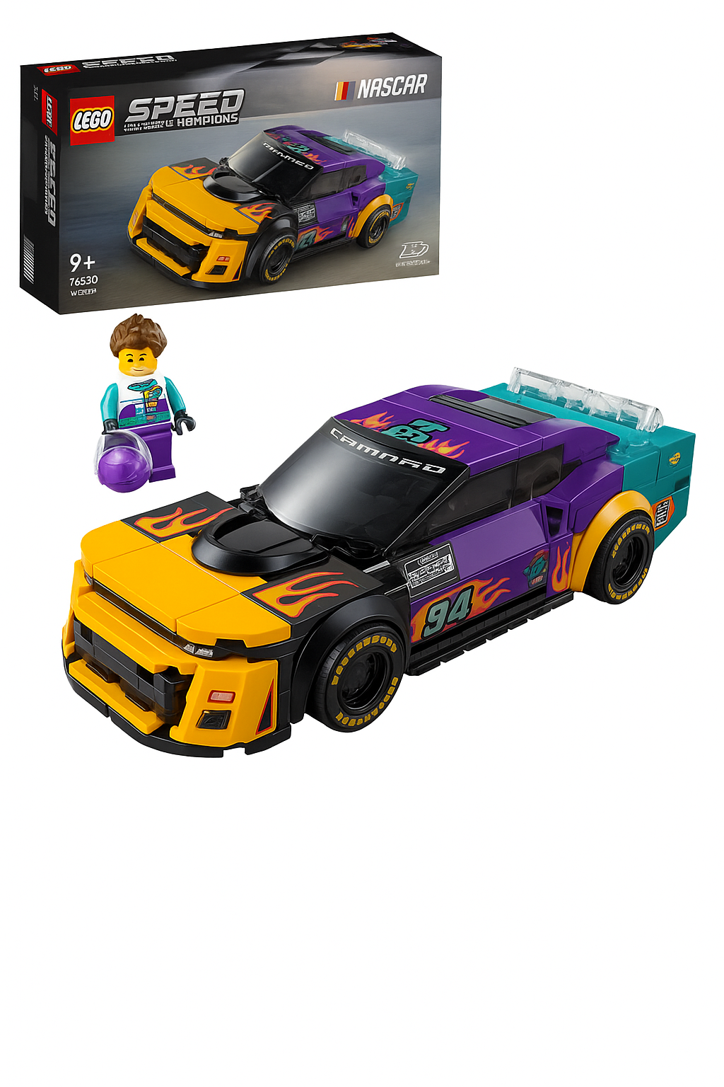 76935 LEGO® Speed Champions NASCAR® Next Gen Chevrolet Camaro ZL1