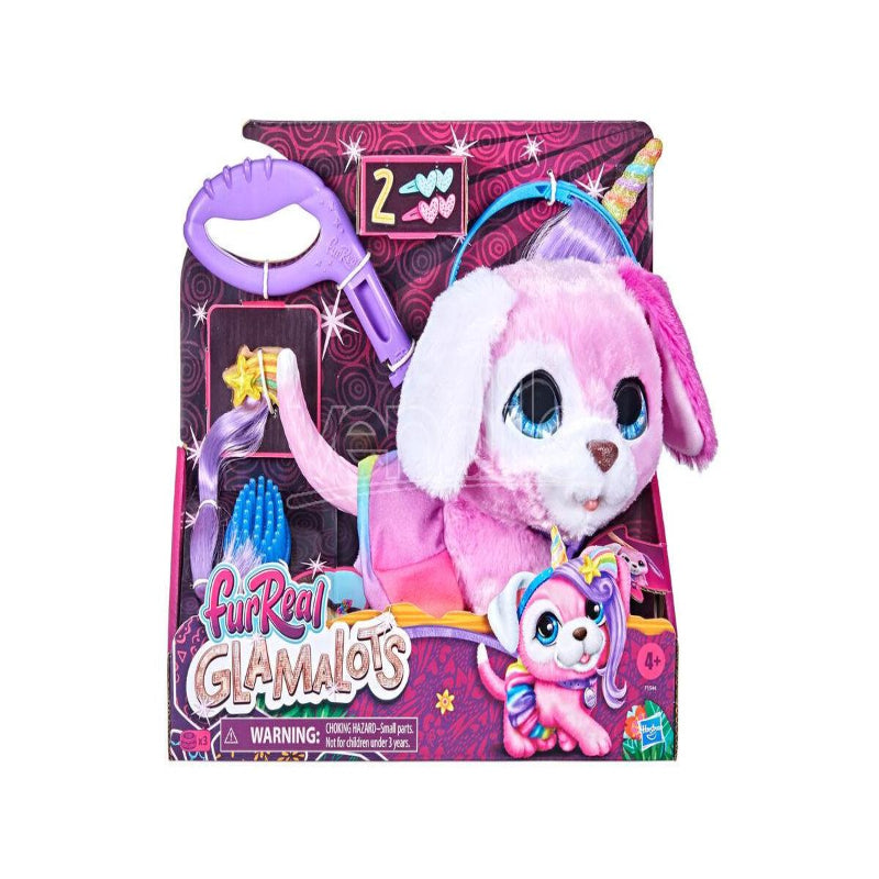FurReal Glamalots Interactive Pet Toy, 7 Accessories, Ages 4 and Up