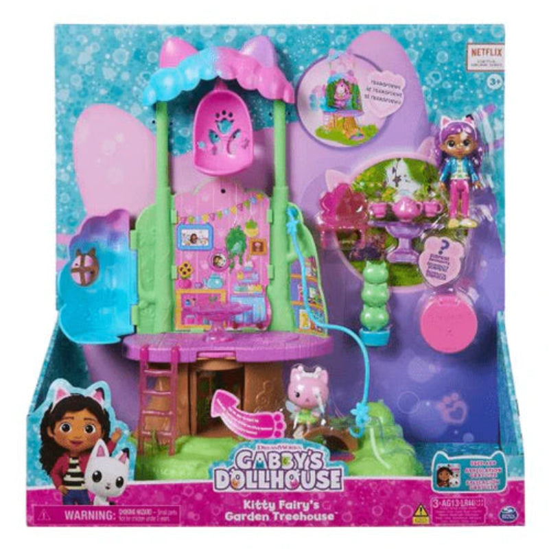 Gabby's Dollhouse Fairy Garden Treehouse Playset