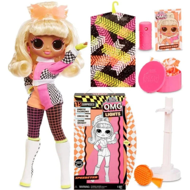 L.O.L. Surprise! O.M.G. Lights Speedster Fashion Doll