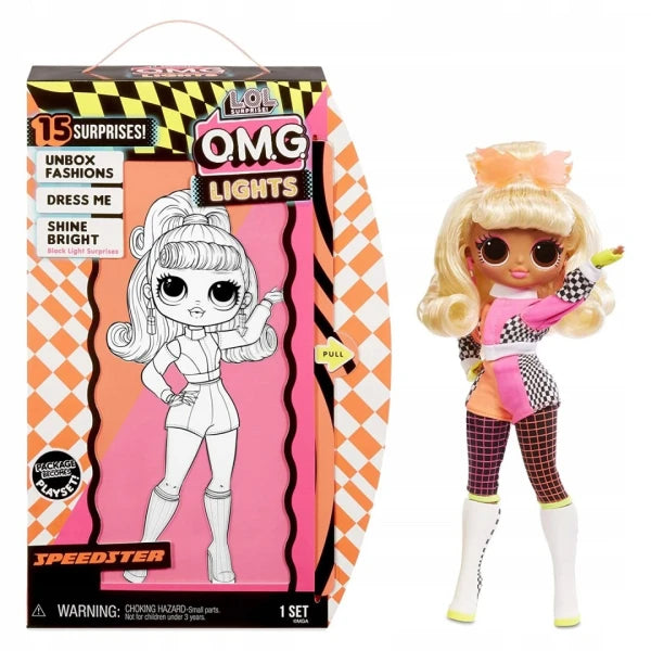 L.O.L. Surprise! O.M.G. Lights Speedster Fashion Doll