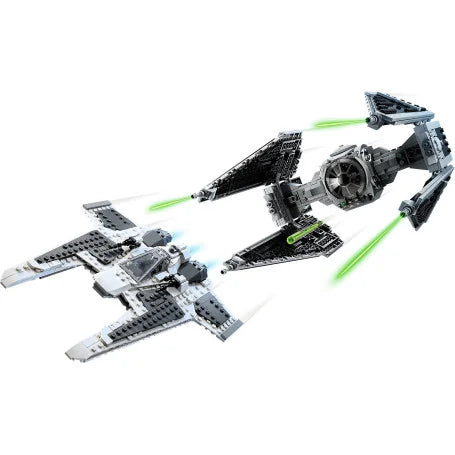 LEGO 75348 Mandalorian Fang Fighter vs. TIe Interceptor