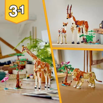 LEGO Creator wild safari animals 31150