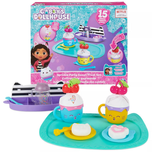 Gabby's Dollhouse Sprinkle Party Sweet Treat Set