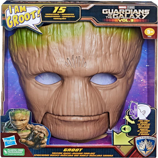 Marvel Guardians of the Galaxy Vol. 3 Groot Role Play Mask, Talking Groot Mask