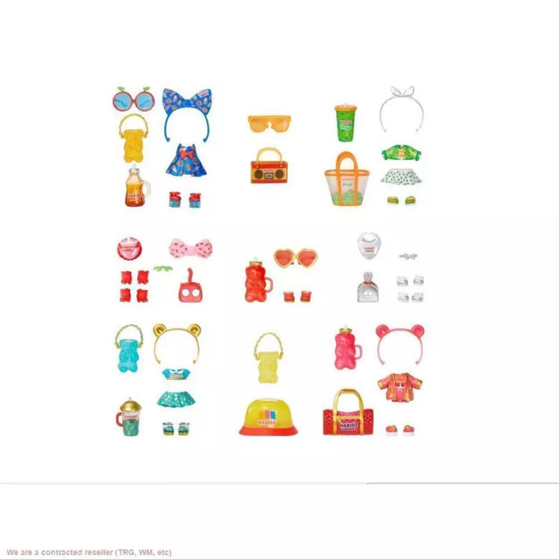 L.O.L. Surprise! Loves Mini Sweets X HARIBO Party Pack with 9 Dolls, 45+