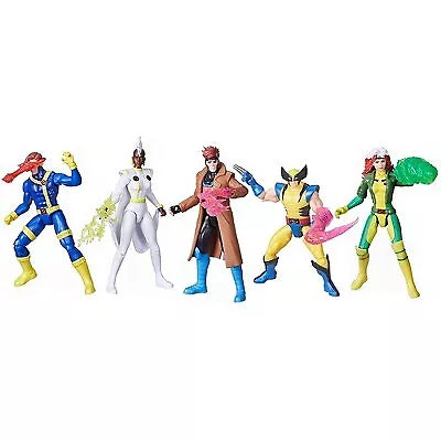 Marvel X-Men 97 Storm, Rogue, Cyclops, Wolverine & Gambit Exclusive Action Figure 5-Pack