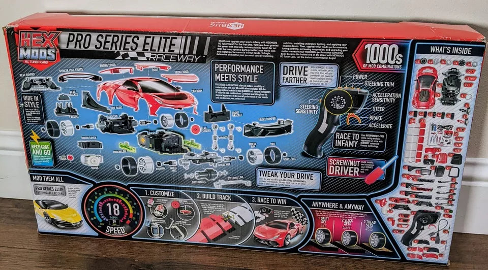 HEXBUG HEXMODS Pro Series Elite Raceway Customizable RC Car