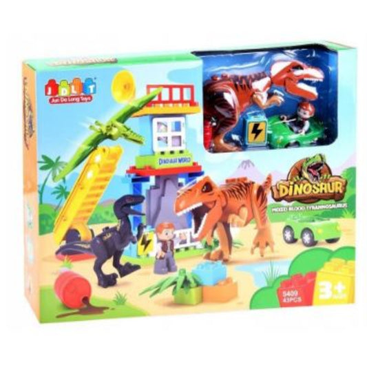 JDLT Bricks BIG Dinosaurs Figurines Animals T-REX